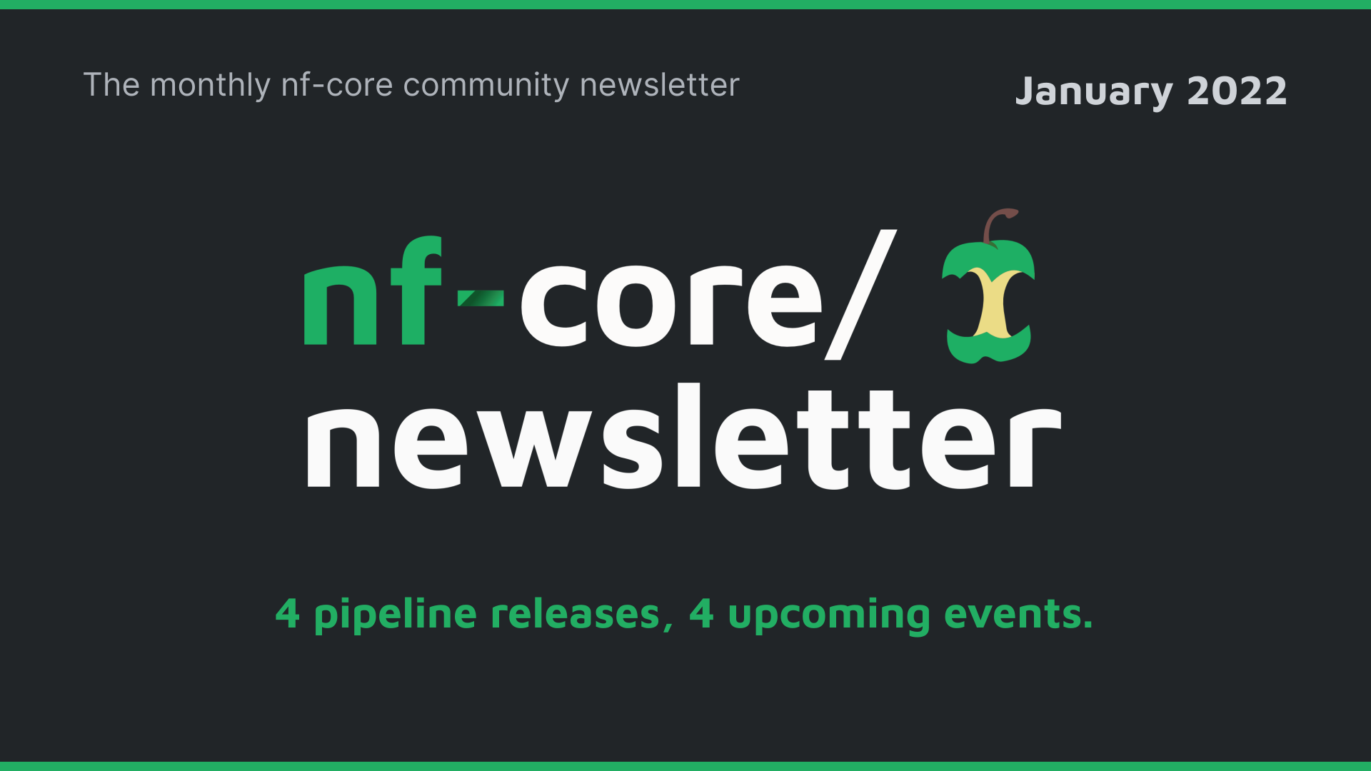 nf-core newsletter — January 2022